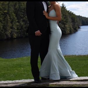 2018 jovani prom dress (light blue)